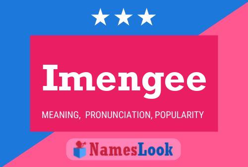 Imengee Name Poster