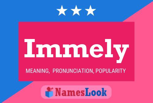 Immely Name Poster