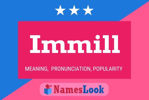 Immill Name Poster