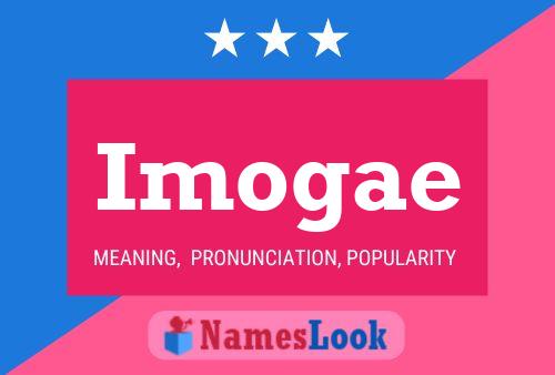 Imogae Name Poster