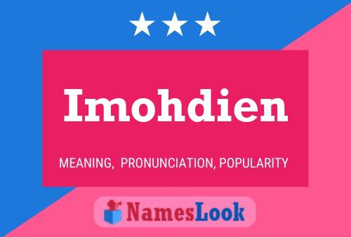 Imohdien Name Poster