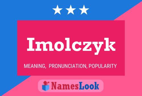 Imolczyk Name Poster