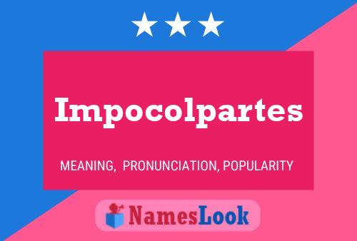 Impocolpartes Name Poster