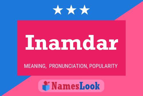 Inamdar Name Poster