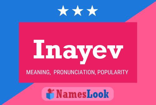 Inayev Name Poster