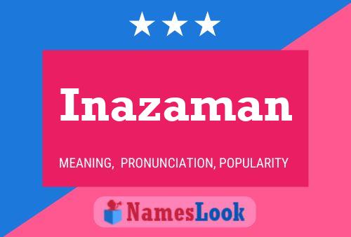 Inazaman Name Poster