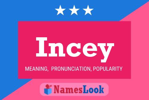 Incey Name Poster