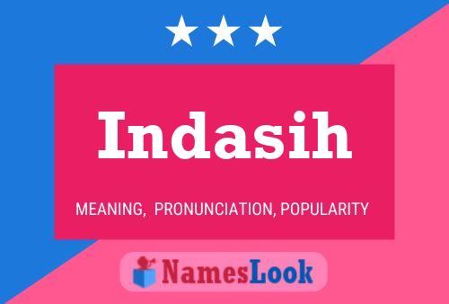 Indasih Name Poster