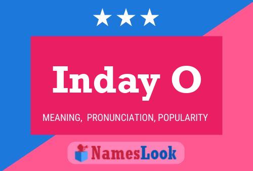 Inday O Name Poster