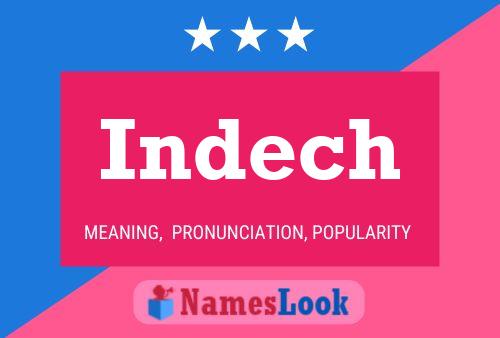 Indech Name Poster