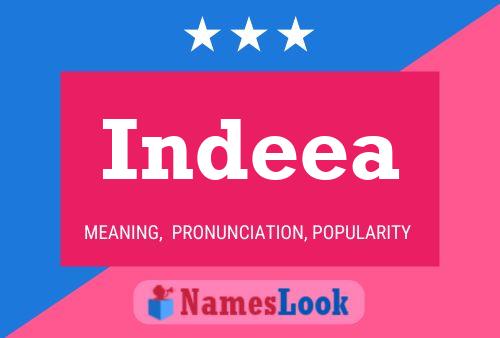 Indeea Name Poster