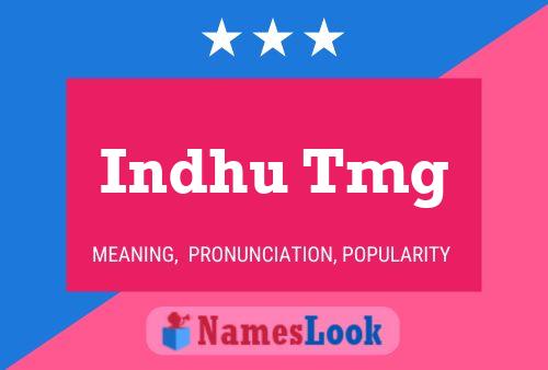 Indhu Tmg Name Poster