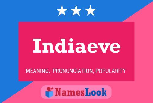 Indiaeve Name Poster