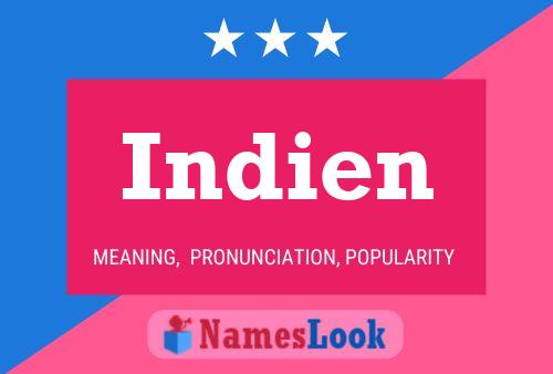 Indien Name Poster