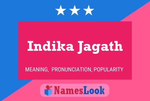 Indika Jagath Name Poster