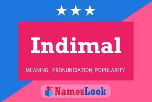 Indimal Name Poster