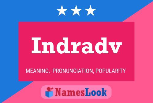 Indradv Name Poster