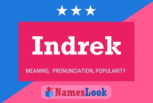 Indrek Name Poster