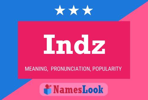 Indz Name Poster