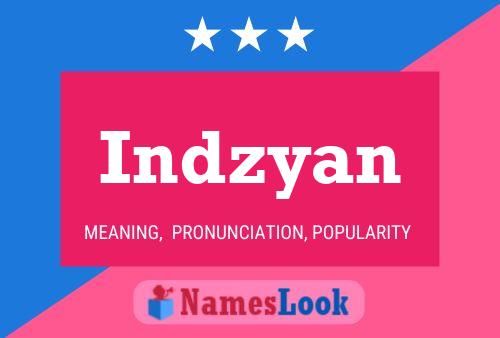 Indzyan Name Poster