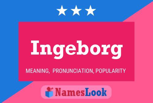 Ingeborg Name Poster