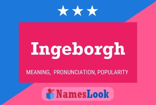 Ingeborgh Name Poster