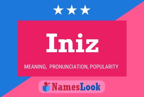 Iniz Name Poster