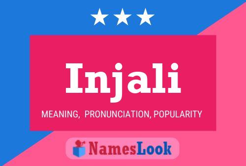 Injali Name Poster