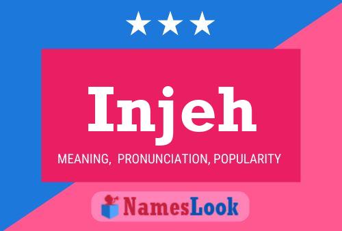 Injeh Name Poster