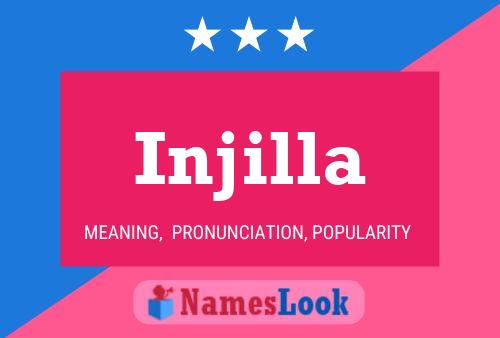 Injilla Name Poster