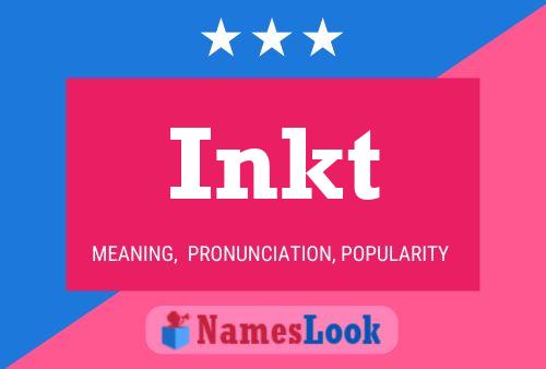 Inkt Name Poster