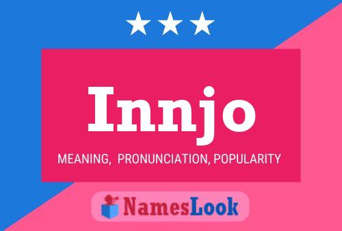 Innjo Name Poster