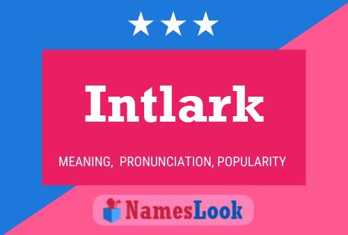 Intlark Name Poster