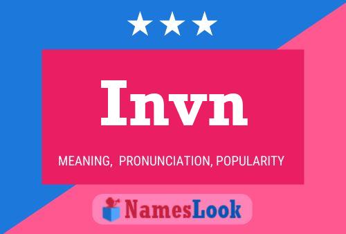 Invn Name Poster