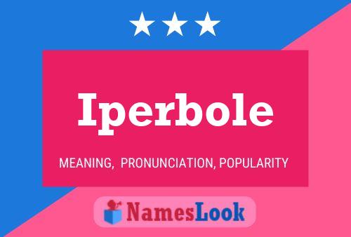 Iperbole Name Poster