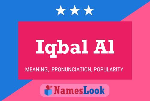 Iqbal Al Name Poster