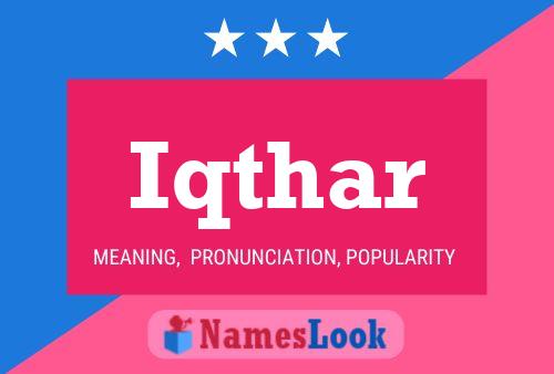 Iqthar Name Poster