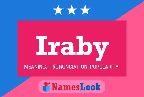 Iraby Name Poster