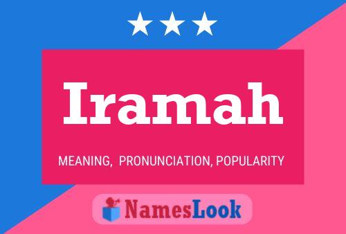 Iramah Name Poster