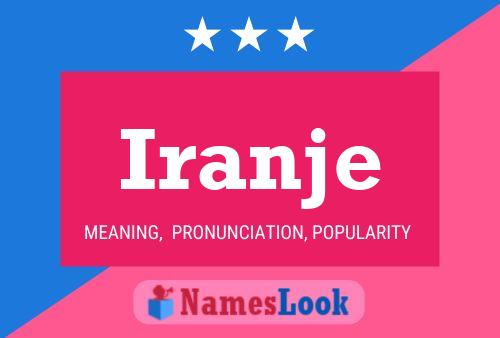 Iranje Name Poster