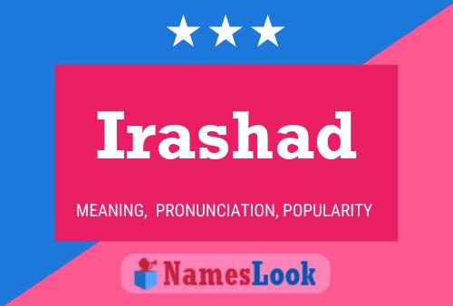 Irashad Name Poster