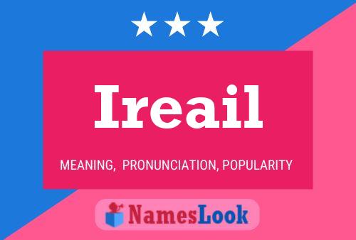 Ireail Name Poster