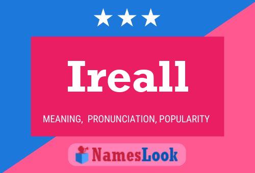 Ireall Name Poster