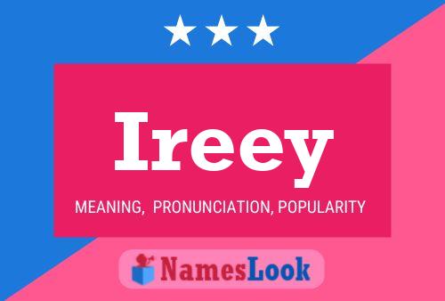 Ireey Name Poster