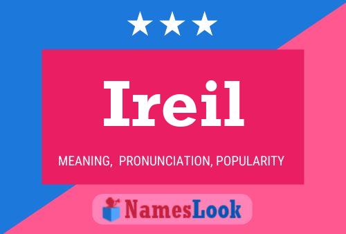 Ireil Name Poster