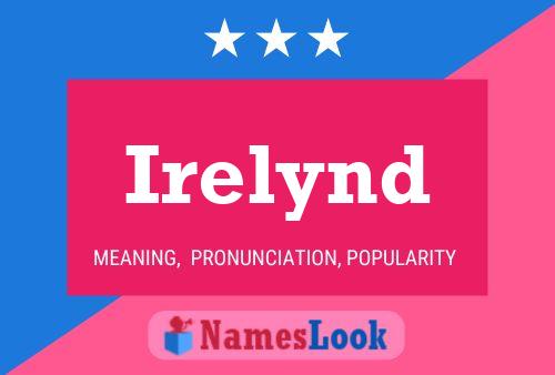 Irelynd Name Poster