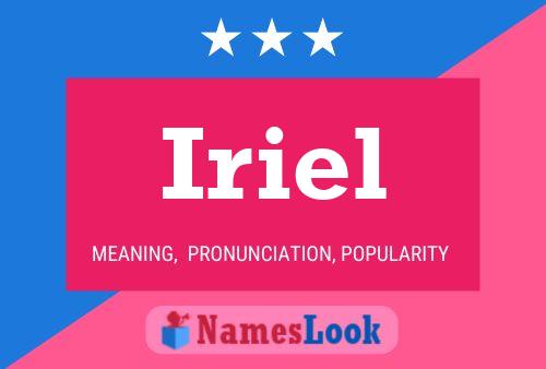 Iriel Name Poster