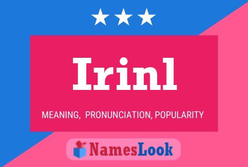 Irinl Name Poster