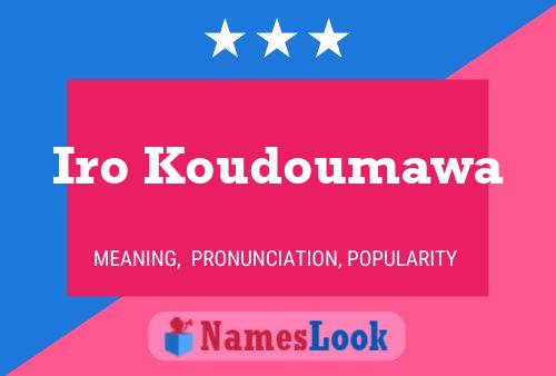 Iro Koudoumawa Name Poster