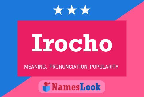 Irocho Name Poster